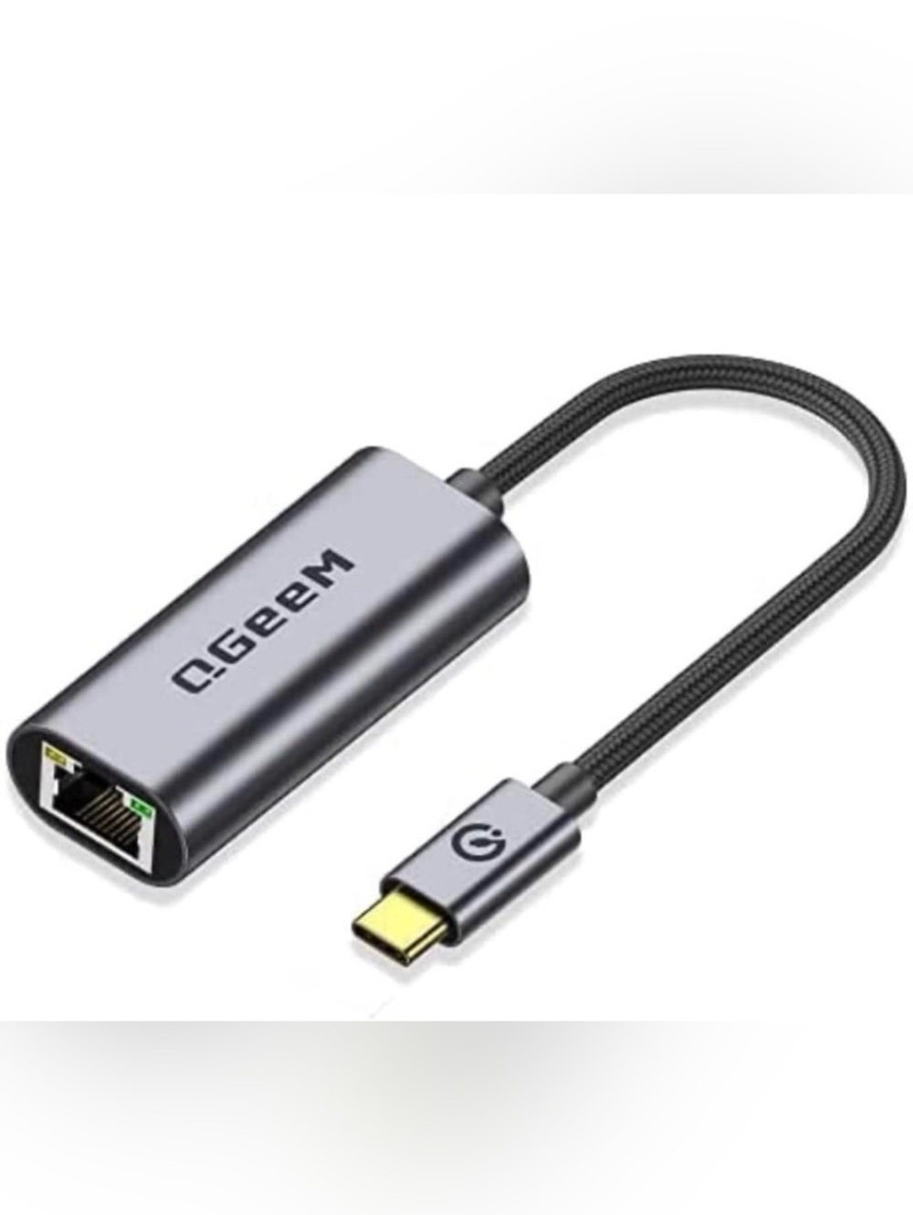 USB C Gigabit Ethernet Adapter Plug and Play LAN Converter for Laptop PC/Phone
